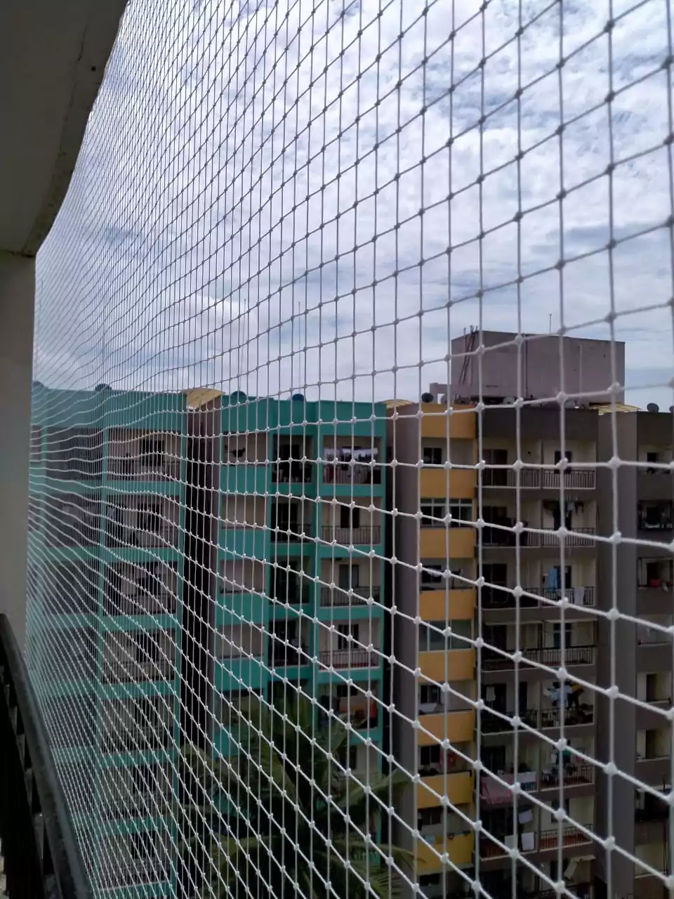 Balcony Safety Nets Installation