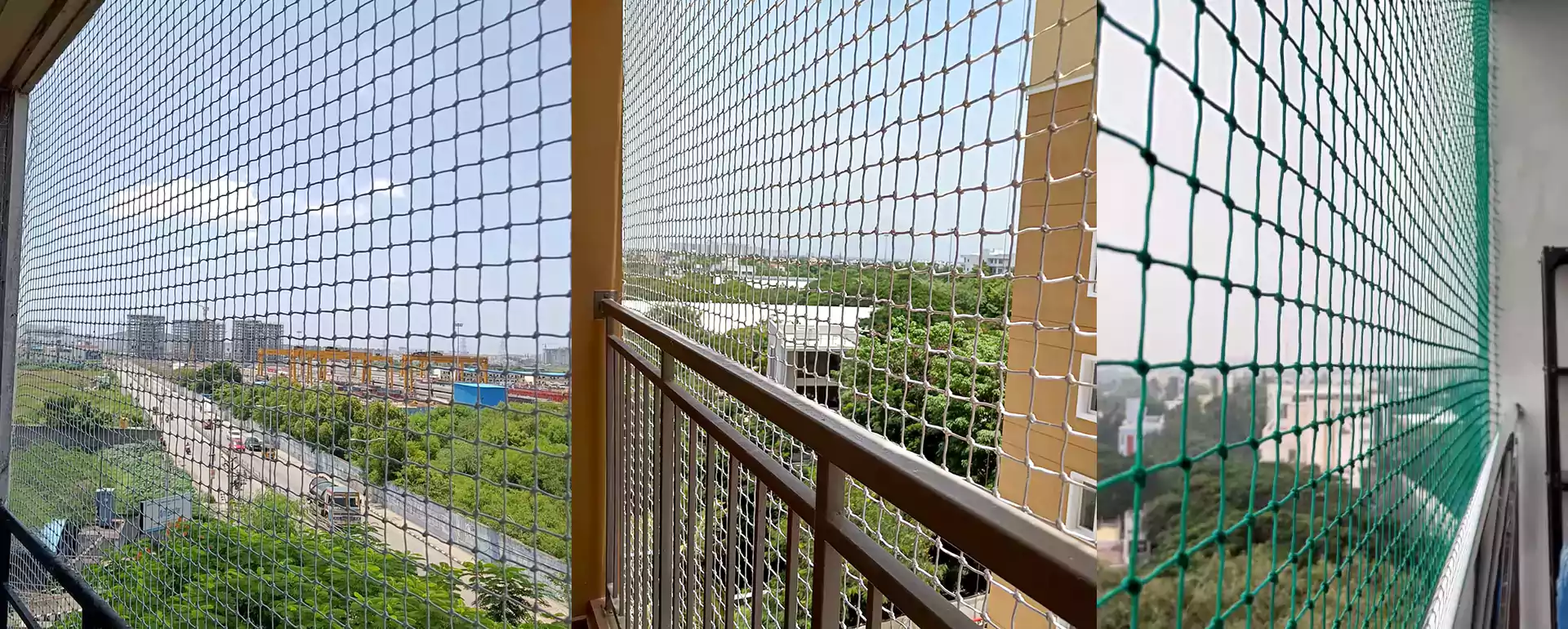  Expert fixing Balcony Safety Nets  - Call Us  +91 6303738123 